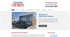 Desktop Screenshot of greatneckchemists.com